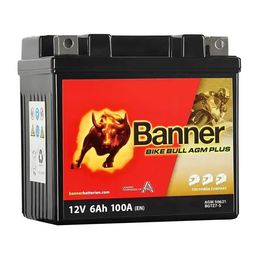 BANNER Bike Bull AGM PLUS BGTZ7-S 12V/6Ah